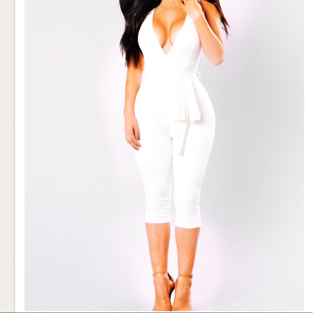 Sexy White Romper